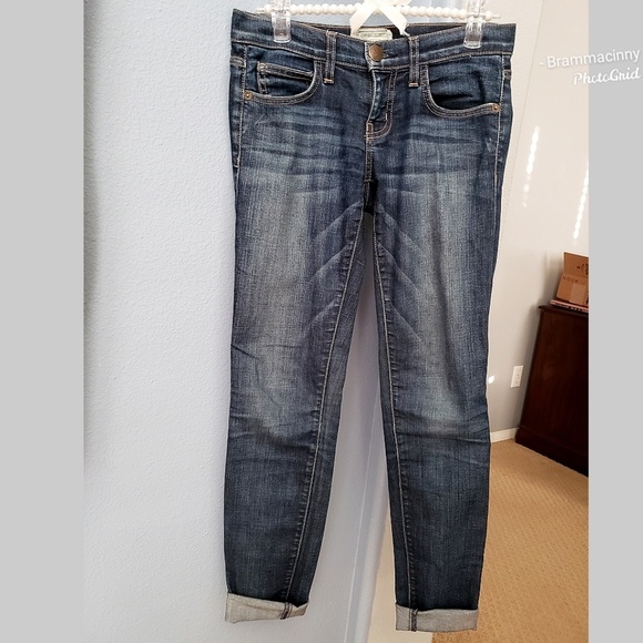 Current/Elliott The Rolled Skinny Adventure Jeans - Picture 4 of 8